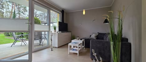 Fernseher, Stereoanlage