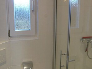 Shower, hair dryer - Separate bungalow, 30sqm for up to 2 people - Nordgang 6 (Sylt-Ost)