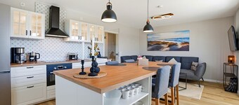 Carina - Carina vacation apartment in Norddeich with balcony and WLAN for up to 4 people