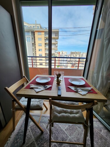 Cozy 1-bedroom apartment in beautiful Durrës with AC