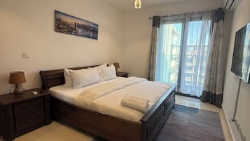 Comfort Apartment, Balcony, Garden View