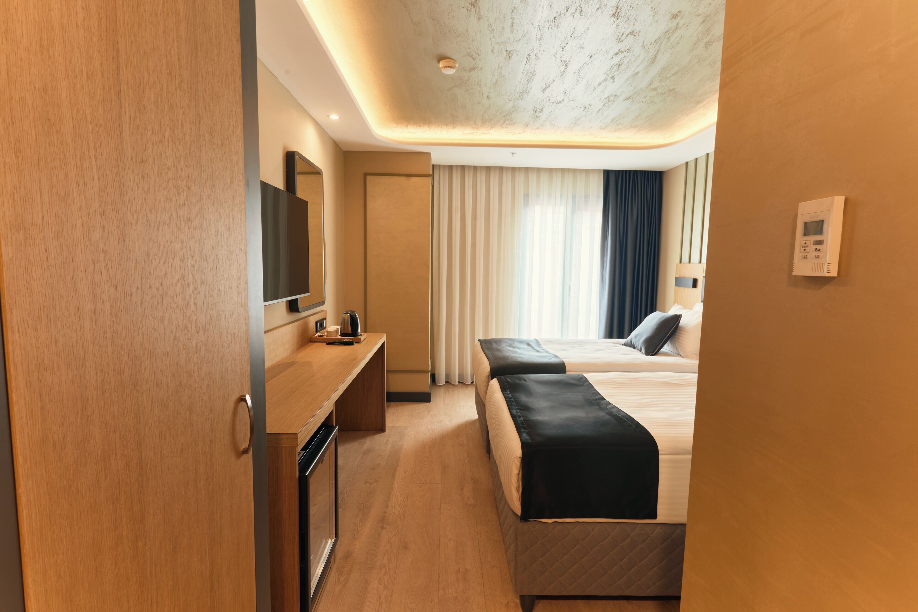 Deluxe dubbelrum - utsikt mot staden