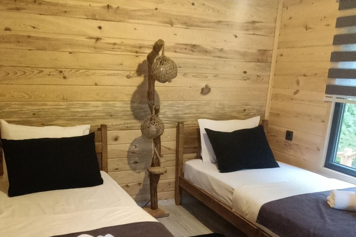 标准平房, 山景