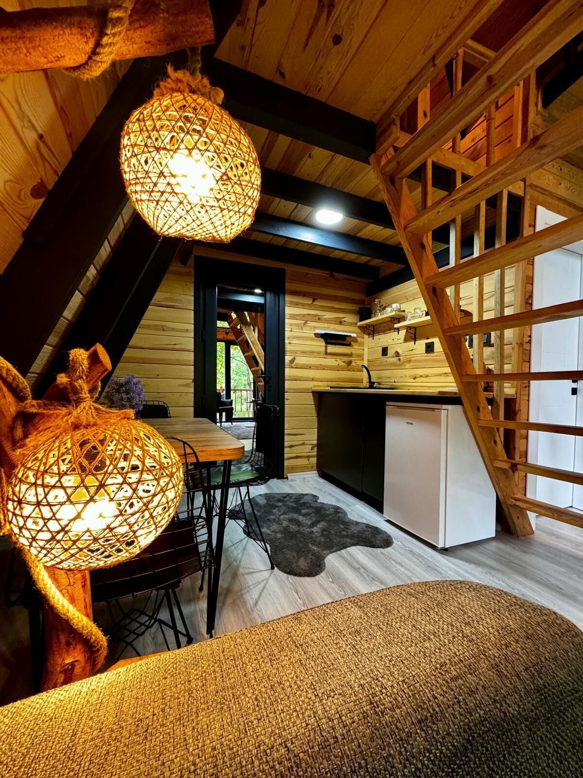 Bungalow Standar, pemandangan gunung | Interior