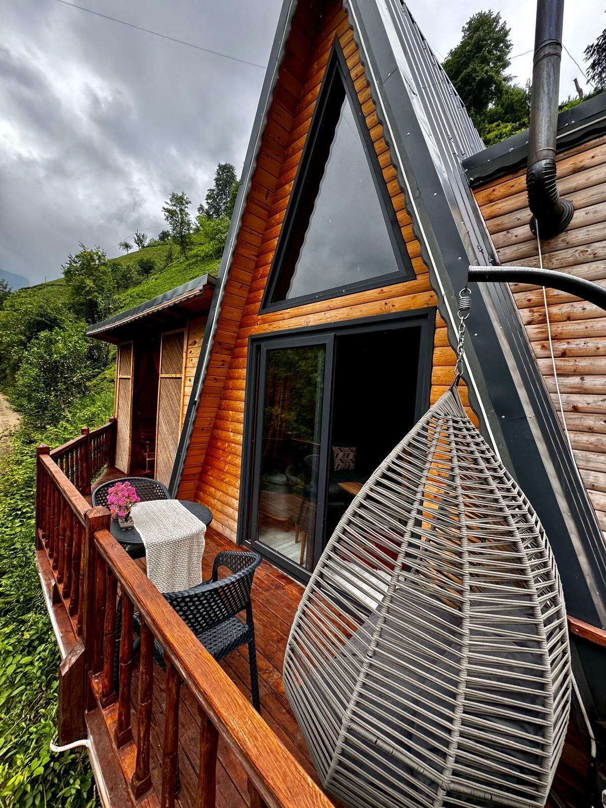 Bangalô luxo | Opções para refeição ao ar livre