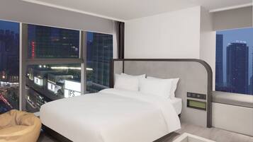 Quarto casal econômico, vista para a cidade | Vista do quarto