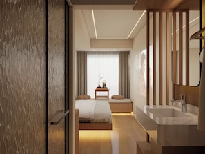 Chambre Double Signature, vue ville | Vue de la chambre