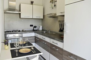 Fridge, oven, stovetop, dishwasher - Charming vacation home with garden (Umag)