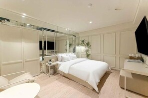 Estúdio clássico, vista para a cidade