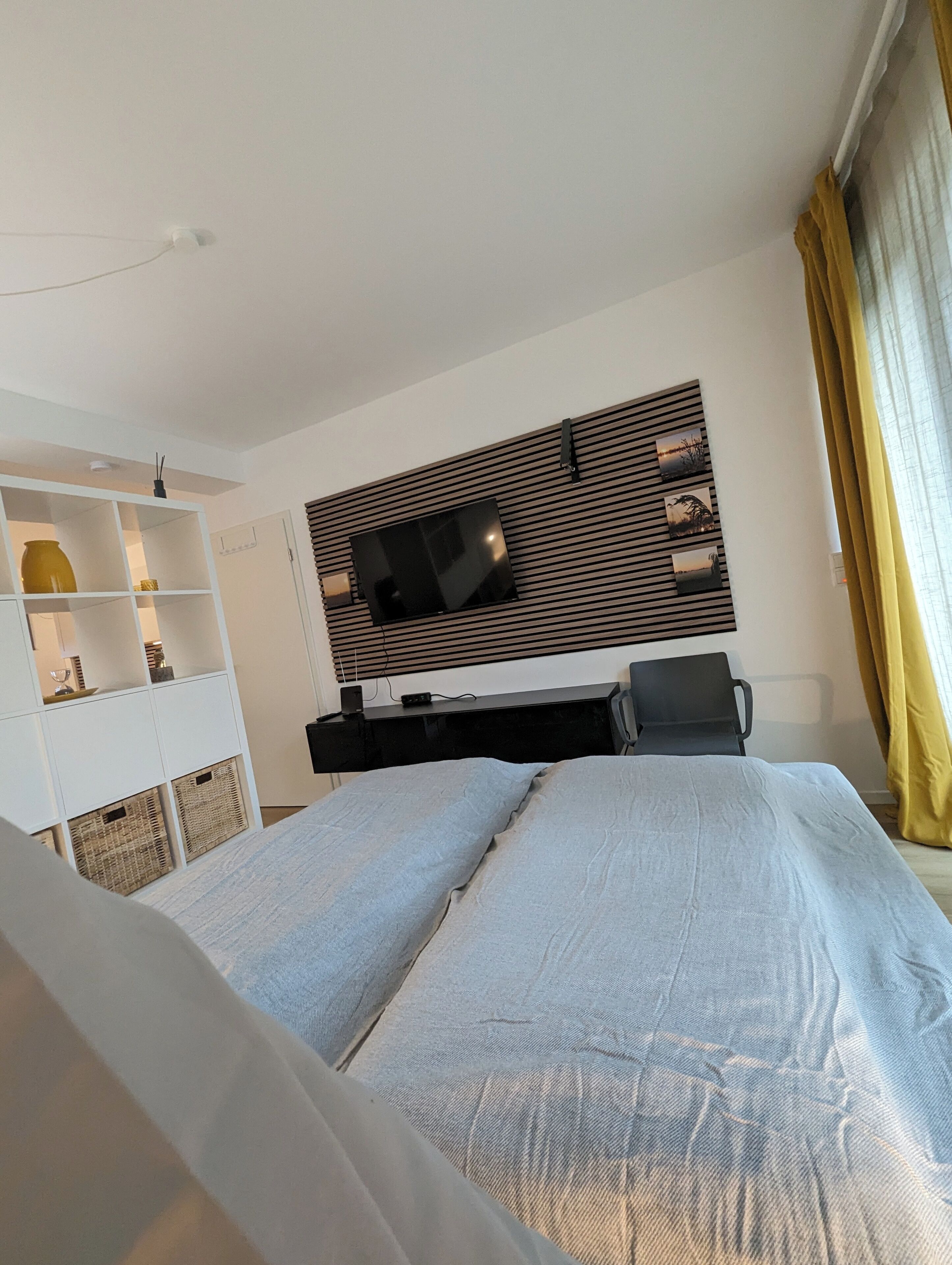 1 Schlafzimmer, Reisekinderbett, kostenloses WLAN, Bettwäsche