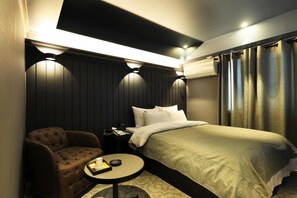 Estudio clásico, vista a la ciudad