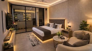 Penthouse de lujo, 2 habitaciones, vista a la ciudad | Wifi gratis