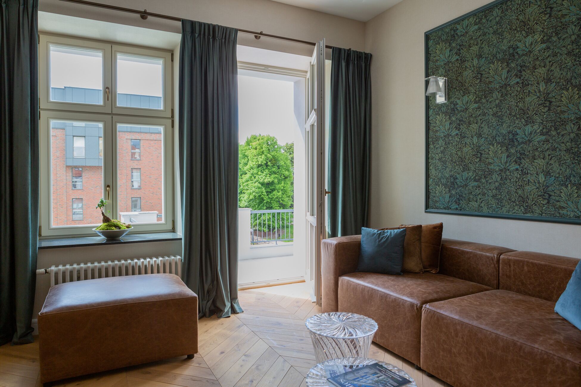Superior appartement, balkon | Een strijkplank/strijkijzer, gratis wifi, beddengoed
