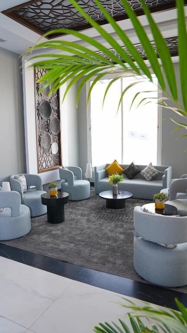 Lobby sitting area
