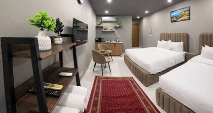 Luxury 1-Bedroom Apartment 5 Minutes to the Islamabad Airport with AC & WiFi