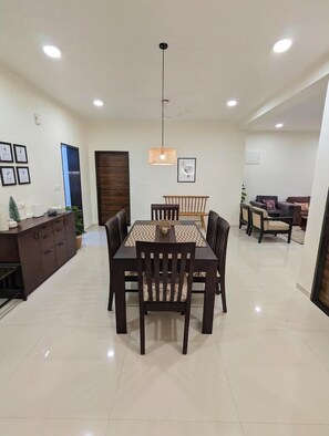 Dining - Elegant, Cozy fully furnished new apartment @ Bhilai, Chattisgarh (Smriti Nagar)
