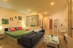 1 bedroom, iron/ironing board, WiFi, bed sheets - Sea View Studio | Karon Beach | Capital Pro (Karon)