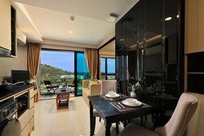 Interior - 1BR Sea View Apartment Surin Beach | CapitalPro (Tambon Choeng Thale)