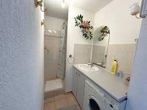 Bathroom - Apartment near beach - 4 guests (Argelès-sur-Mer)