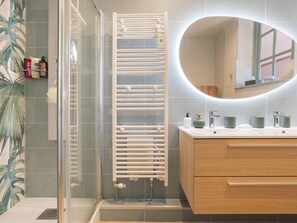 Bathroom - Ideal apartment, pets allowed, city centre (Le Touquet-Paris-Plage)