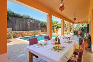 Opções para refeição ao ar livre