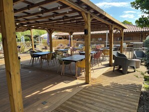 Opções para refeição ao ar livre