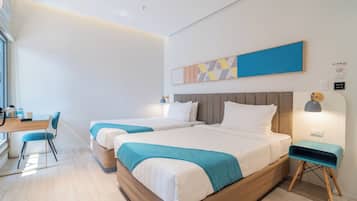 In-room safe, desk, laptop workspace, free WiFi