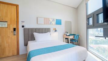 In-room safe, desk, laptop workspace, free WiFi