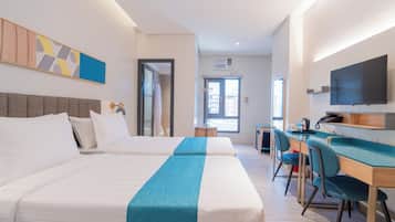 In-room safe, desk, laptop workspace, free WiFi