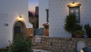 Apartment | View from property - Beach Home, Patio & Sea Breeze (Patmos)
