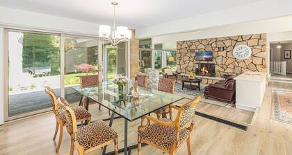 NEW! Lost and Found Forest: Unique Mid-Century Modern Home with Tons of Character! Only 4.5 Miles from Arcadia Bluffs Golf Course!