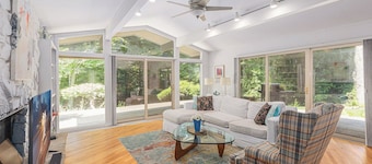 NEW! Lost and Found Forest: Unique Mid-Century Modern Home with Tons of Character! Only 4.5 Miles from Arcadia Bluffs Golf Course!