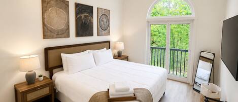 1 habitación, tabla de planchar con plancha, wifi gratis y ropa de cama