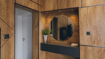 Apartamento premium, sacada, vista para a colina | Parte interna
