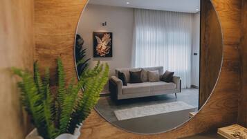 Premium Apartment, Balcony, Hill View | Interior