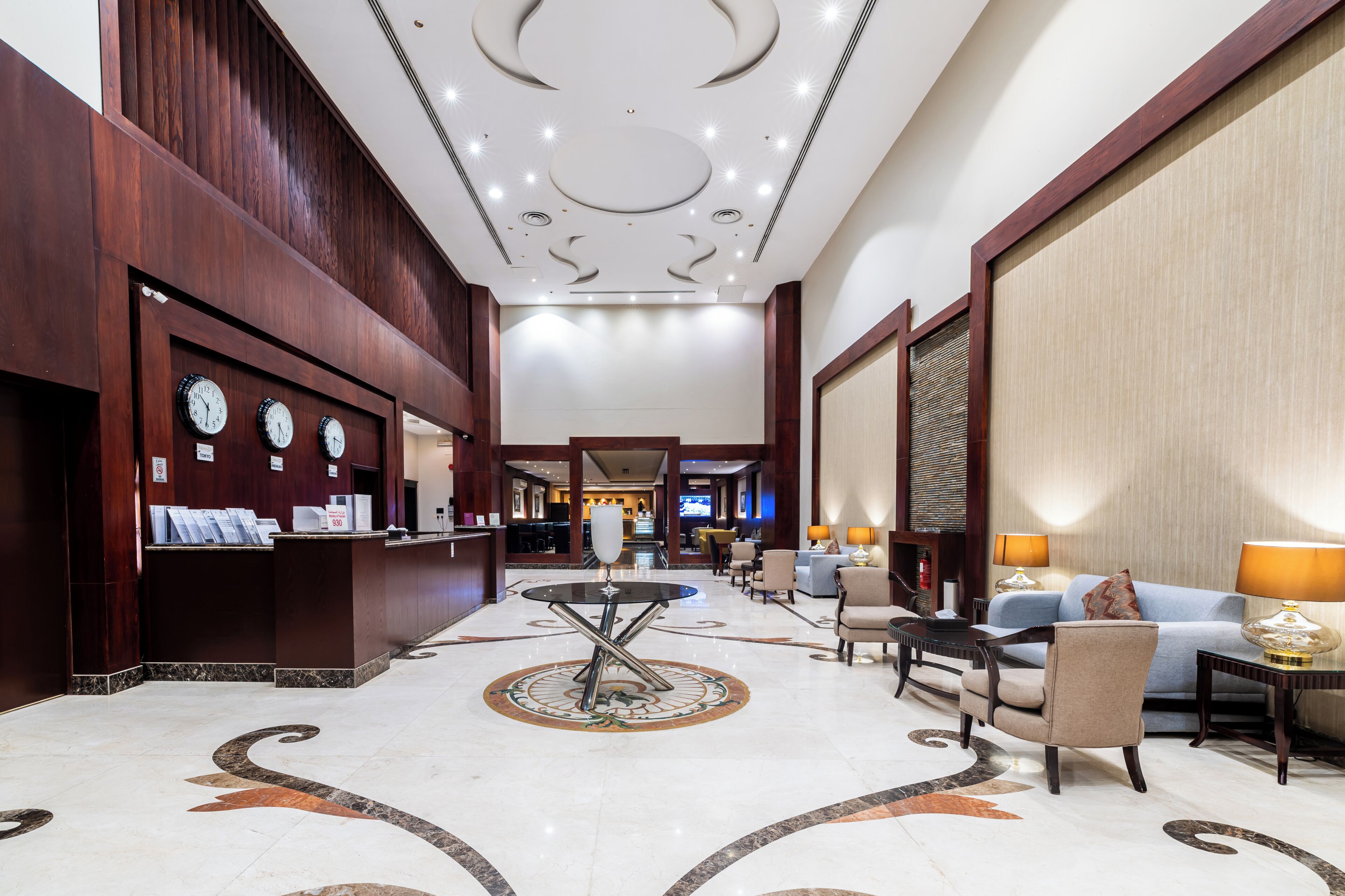 Reception hall