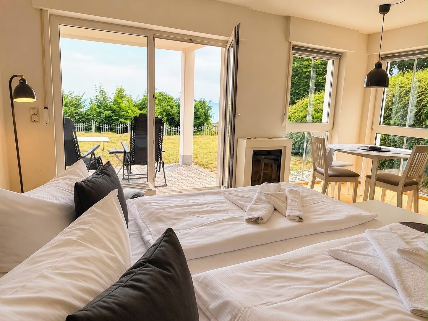 1 Schlafzimmer, Bügeleisen/Bügelbrett, Reisekinderbett, kostenloses WLAN