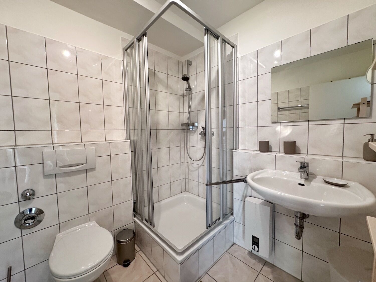 Dusche, Handtücher