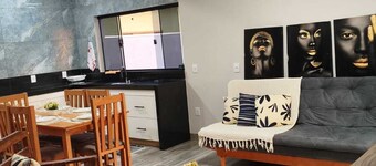 Complete house  • Up to 10 people • Excellent value for money. Pets are allowed.