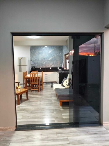 Complete house  • Up to 10 people • Excellent value for money. Pets are allowed.