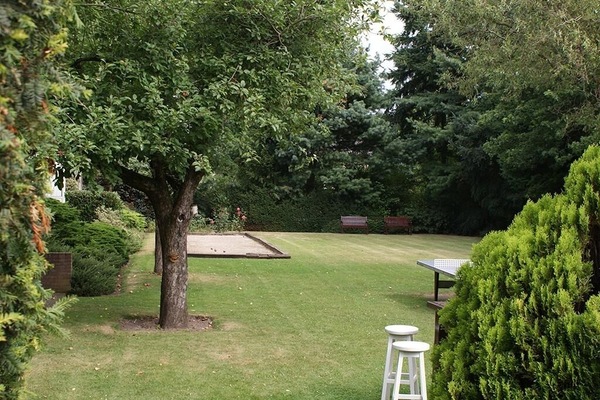 Wander through tranquil greenery and find your quiet corner.