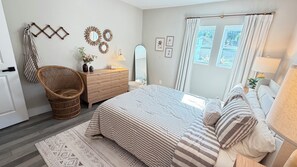 2 chambres, bureau, Wi-Fi gratuit, draps fournis