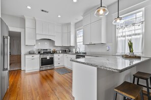 House, 2 Bedrooms | Private kitchen - The Cardinal Retreat 2 Bedroom Home (Galveston)