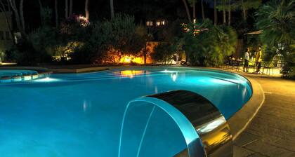 Bel appartement pour 4 personnes avec WIFI, piscine, climatisation, TV, terrasse et animaux admis