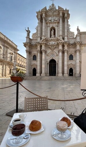 Udendørs spisemuligheder