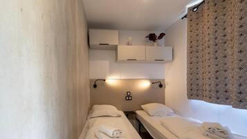 3 chambres, draps fournis