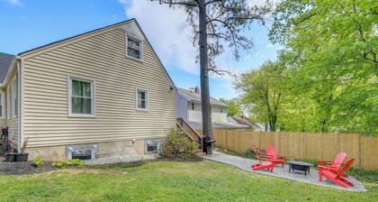 'the Red Door' Stylish Family Home in Falls Church