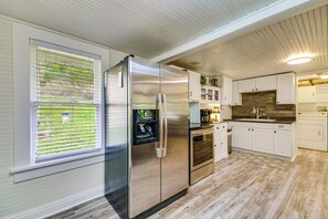 House (1 Bedroom) | Interior - Lakefront Roach Home w/ Private Dock & Patio! (Roach)