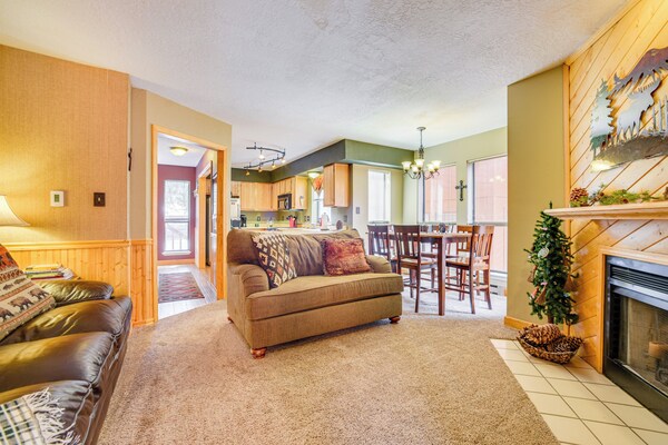 Walk To Angel Fire Resort! Mtn-view Condo Near Fun - Angel Fire, NM