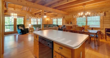 Wooded Cabin w/ Decks & Dale Hollow Lake Views!